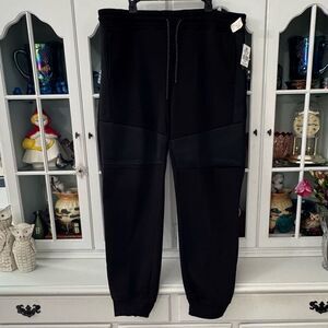 South Pole Men’s Jogger Size 3XB Activewear NWT Black Drawstring Waist